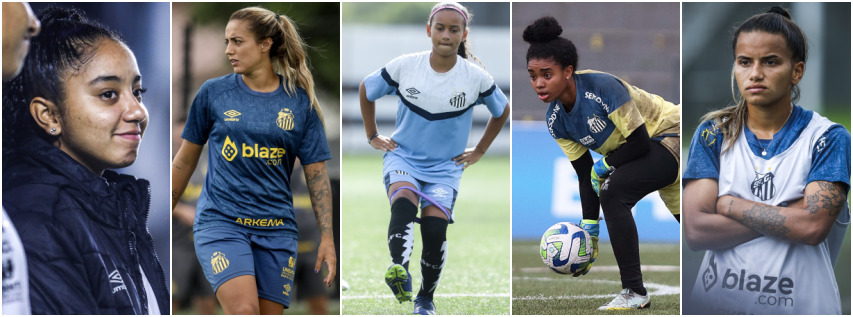 Mari Feitosa, Ingryd Avancini, Julynha, Michelle e Ana Barboza (Foto: Divulgação)