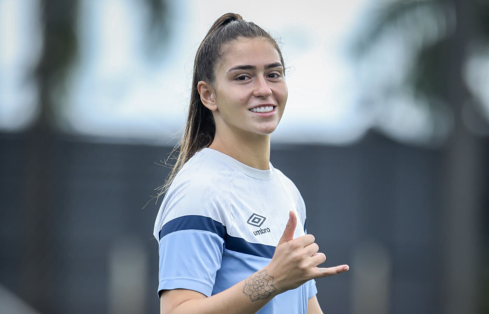 Leveque ainda não entrou em campo em 2026 (Foto: Reinaldo Campos/ Santos FC)