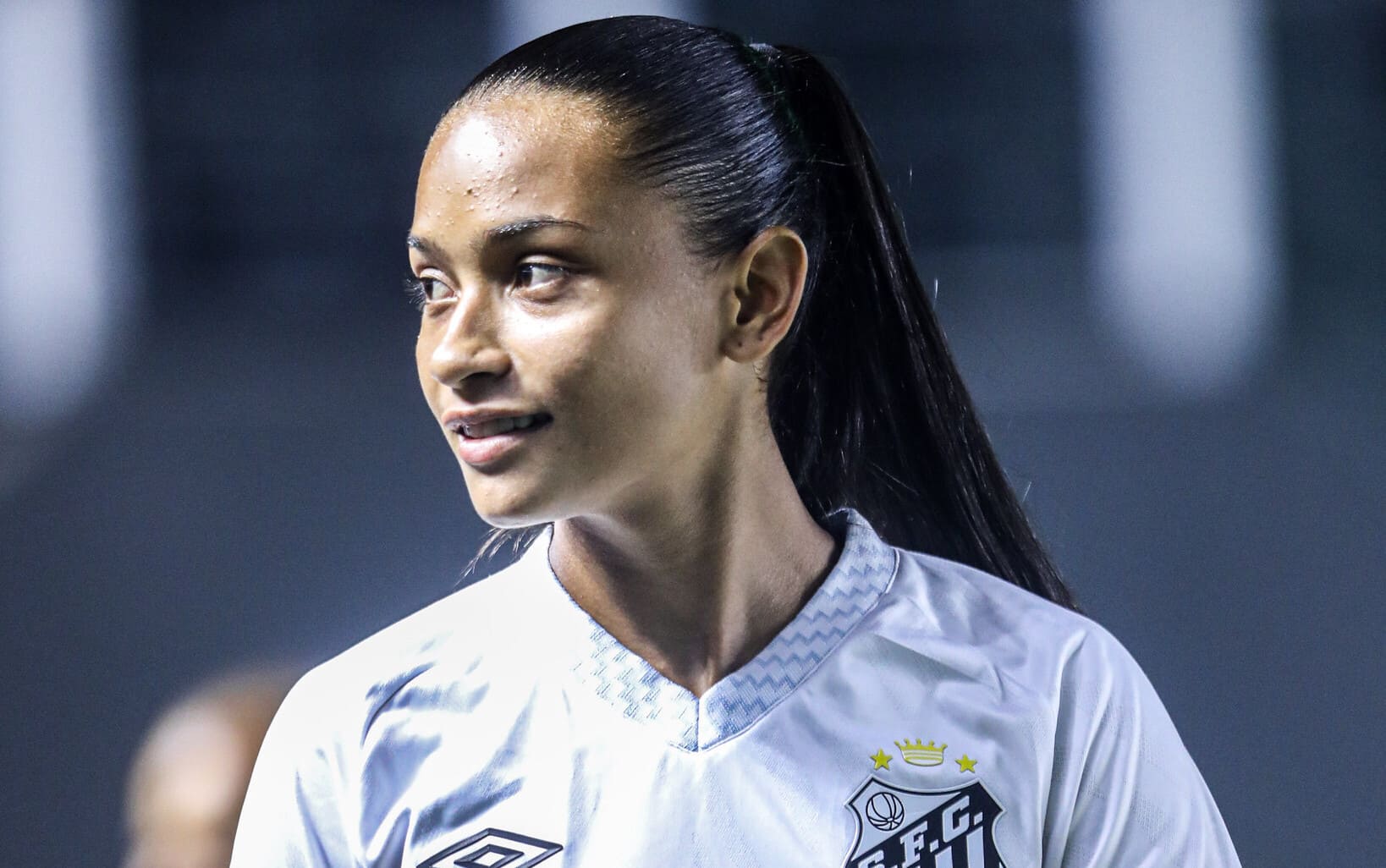 Samara ganhou espaço com Caio Couto (Foto: Reinaldo Campos/Santos FC)