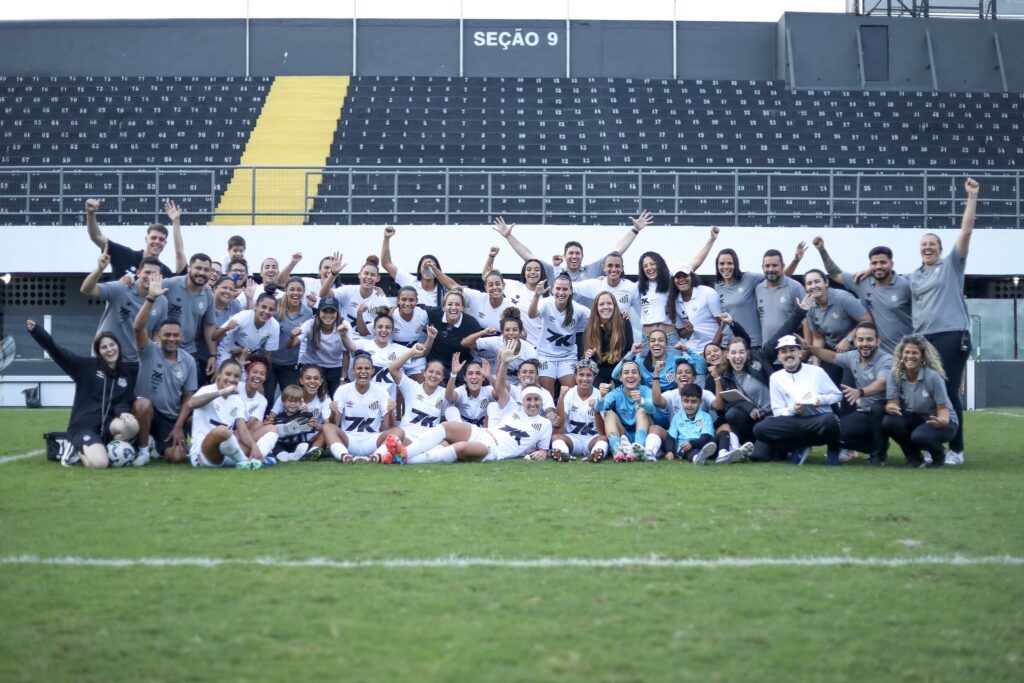 Santos está na próxima fase da A2 (Foto: Reinaldo Campos/ Santos FC)