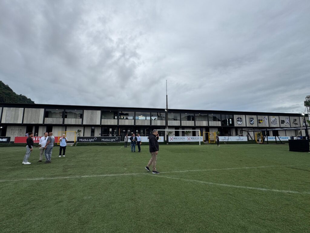Local foi reformado em parceria com m NR Sports, Lightwall e ModuLight (Foto: Gabriella Souza/ Portal Sereias)