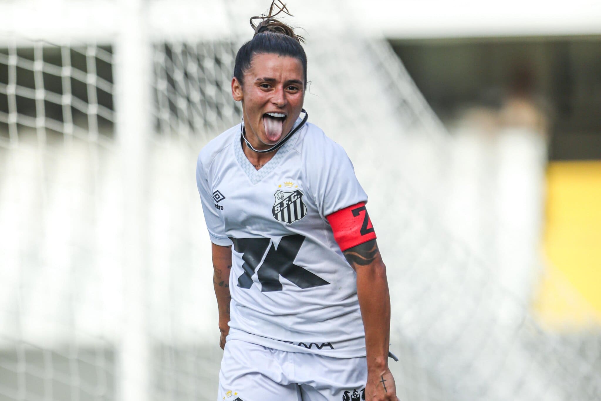 Rafa Andrade marcou o primeiro gol do Santos (Foto: Reinaldo Campos/ Santos FC)