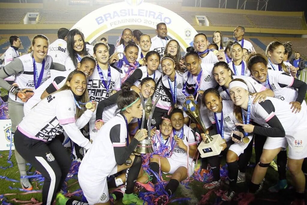 Santos conquistou o Brasileirão de 2017 (Foto: Pedro Ernesto Guerra Azevedo/Santos FC)