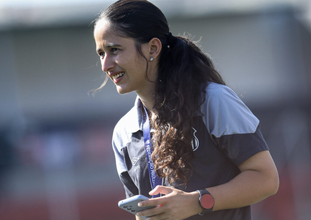 Layanne Leal deixou o Santos (Foto: Reinaldo Campos/ Santos FC)