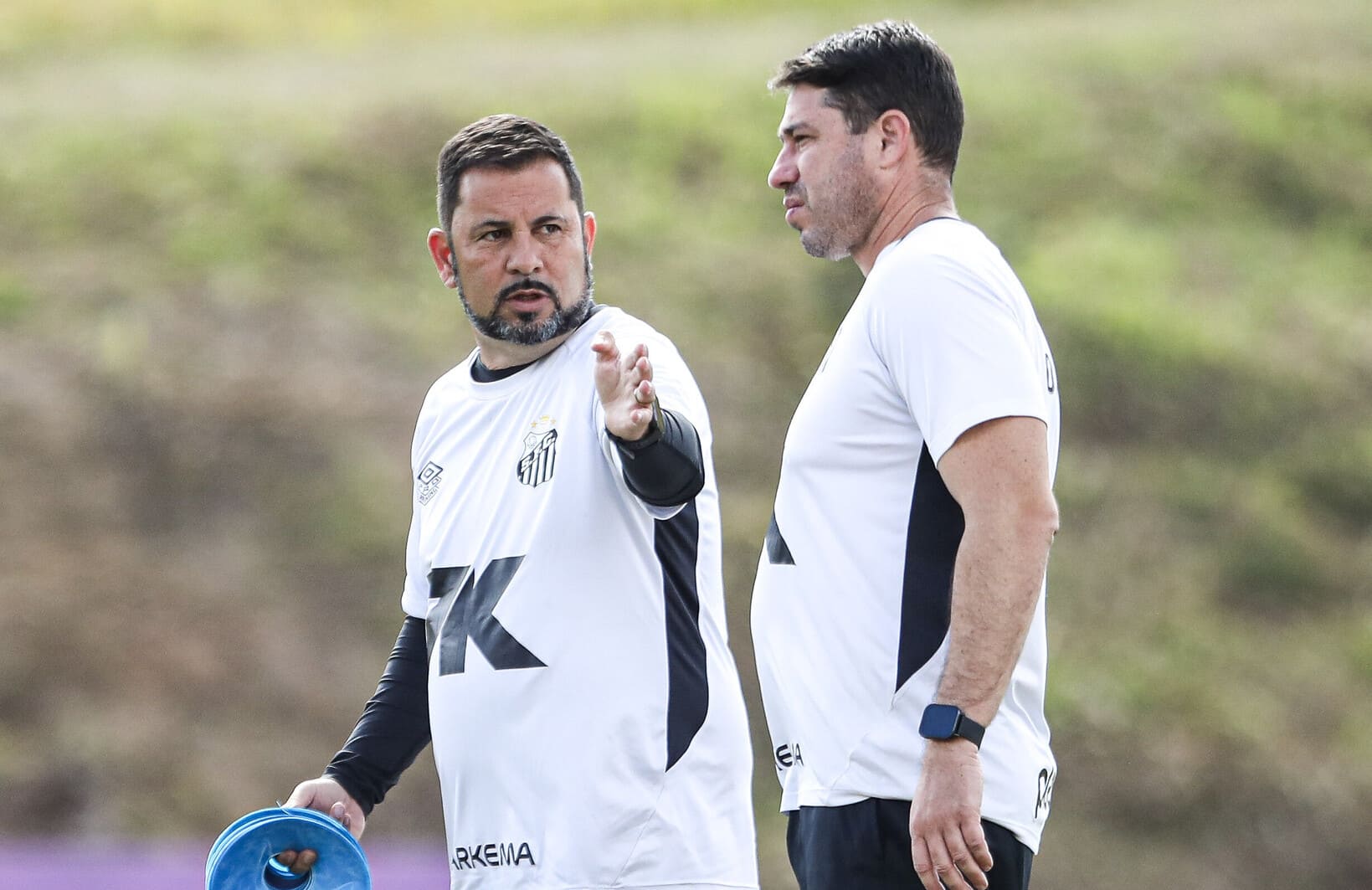 Time chega para decisão acumulando três jogos sem vencer (Foto: Reinaldo Campos/ Santos FC)
