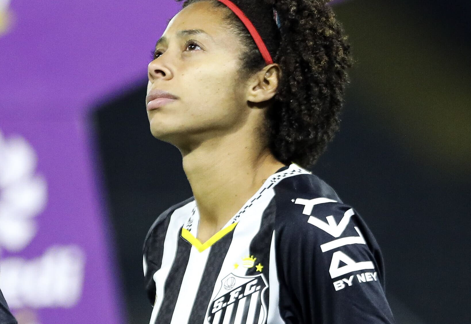Evellyn Marques ganhou sequência no Santos (Foto: Reinaldo Campos/ Santos FC)