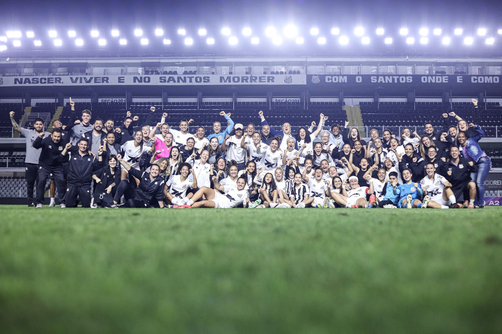 Sereias estão na final da A2 (Foto: Reinaldo Campos/ Santos FC)