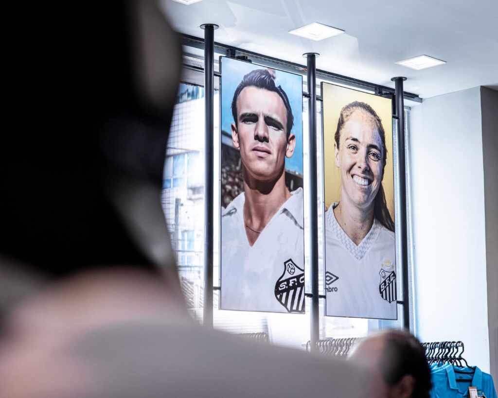 Foto de Ketlen e Pepe (Foto: Raul Baretta/Santos FC)