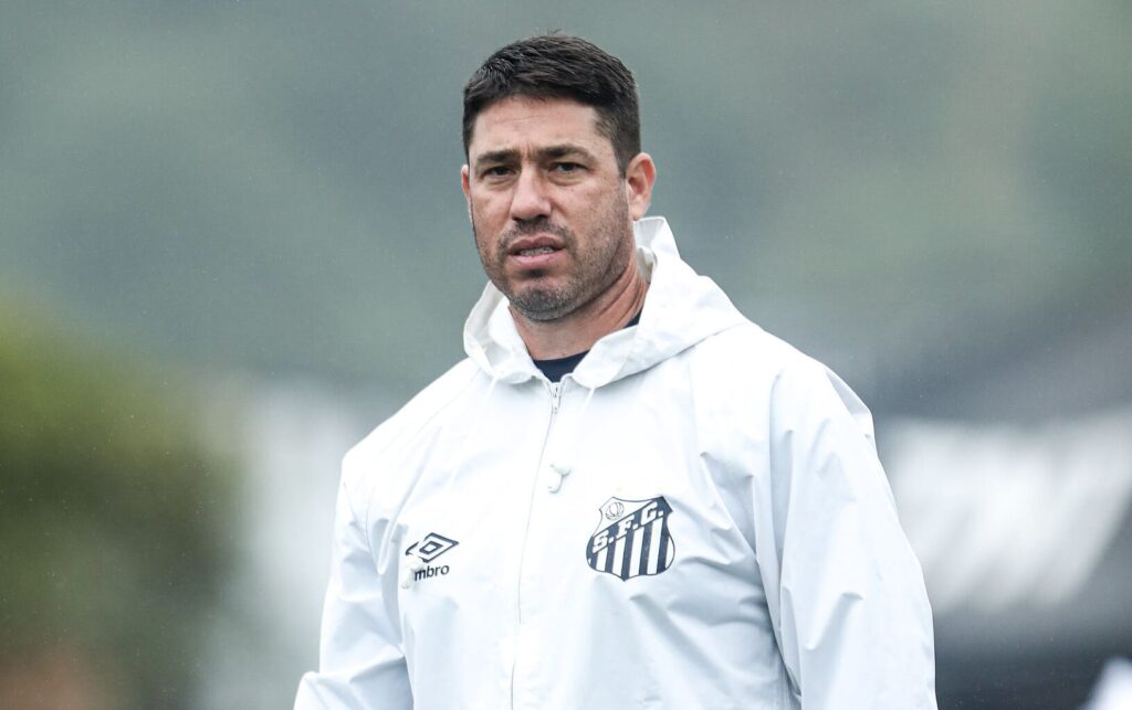 Guilherme Giudice anunciou saída do Santos (Foto: Reinaldo Campos/ Santos FC)
