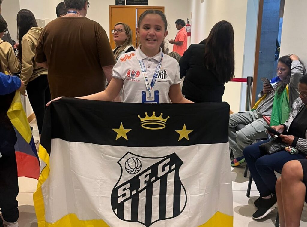 Ana Helena garantiu o terceiro lugar (Foto: Reprodução)