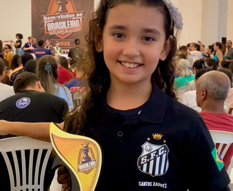 Lis Yumi foi campeã da categoria Sub-9 Feminina (Foto: Divulgação)