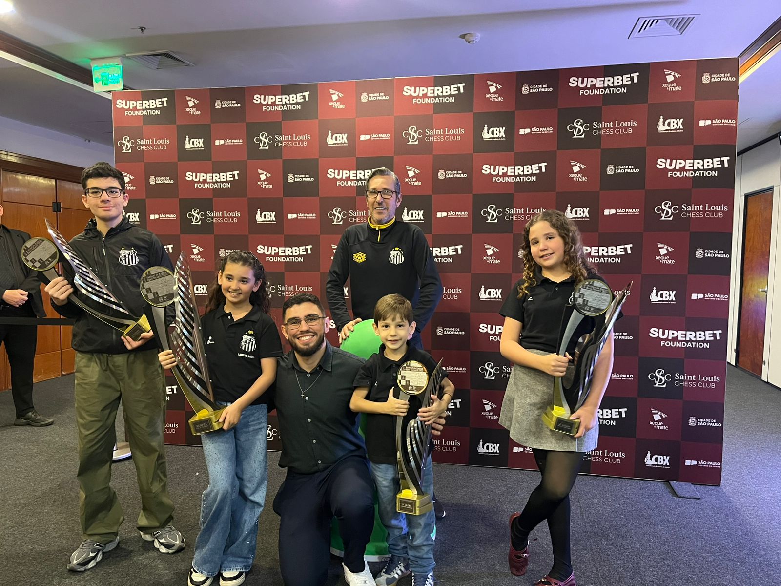 Santos Xadrez marca presença no Grand Chess Tour e Torneio Escolar (Foto: Divulgação)