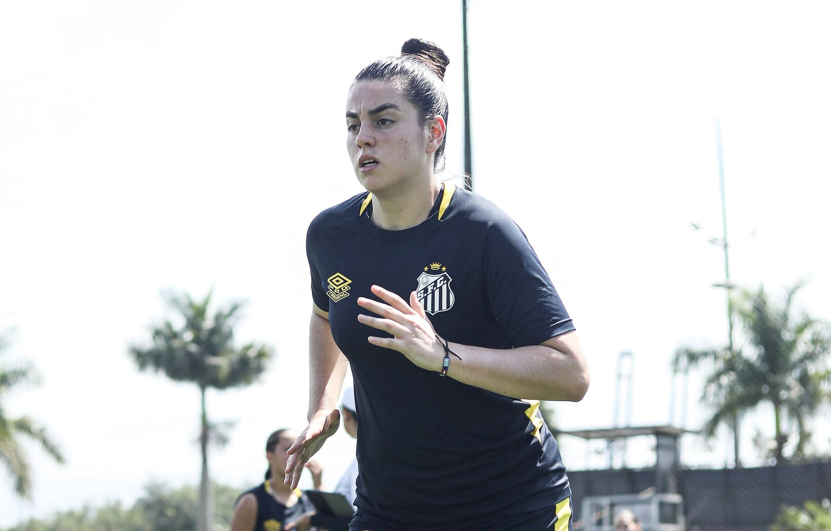 Mari Barbieri está de saída do Santos (Foto: Reinaldo Campos/ Santos FC)