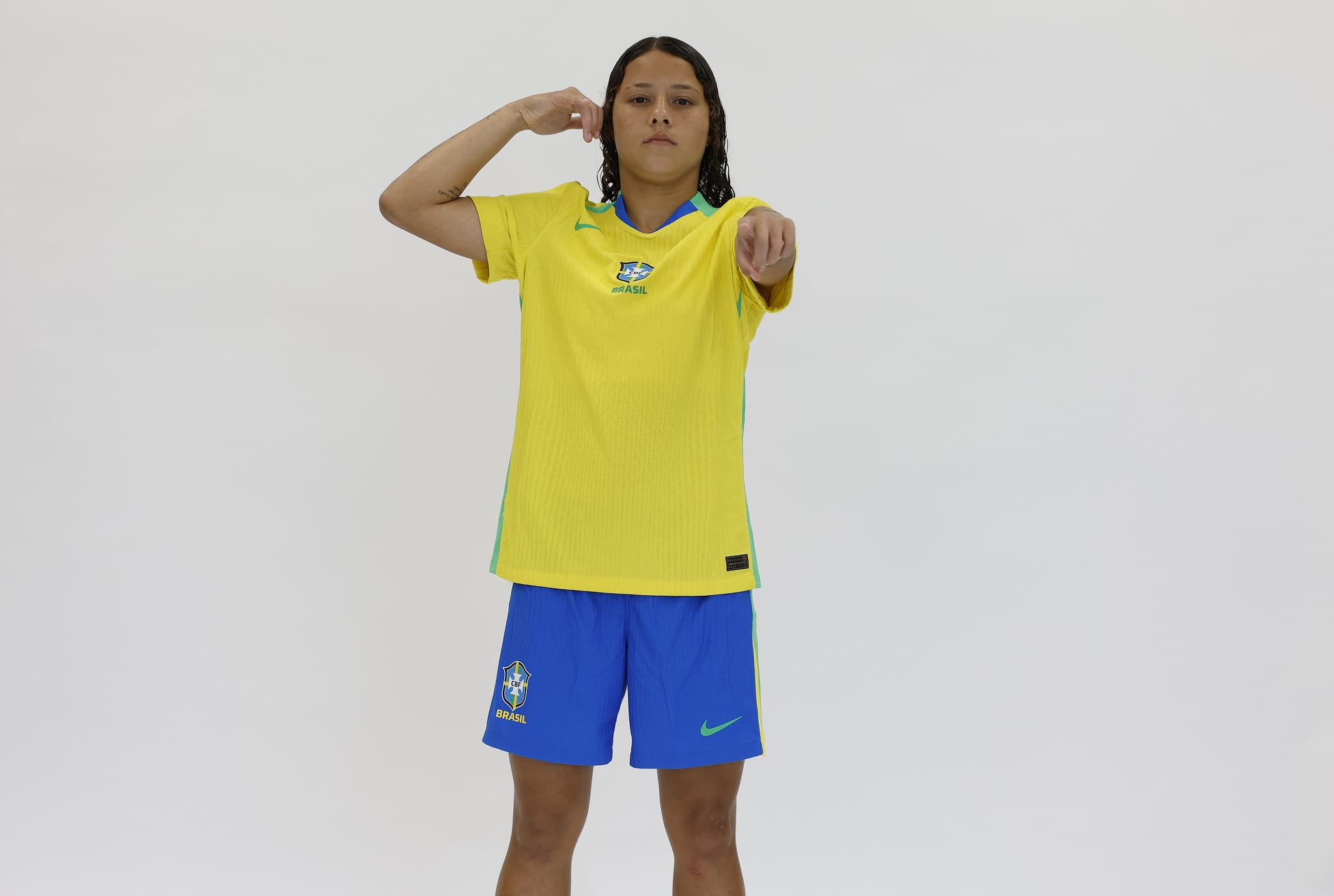 Evelin vai disputar a Copa do Mundo (Foto: Rafael Ribeiro/ CBF)