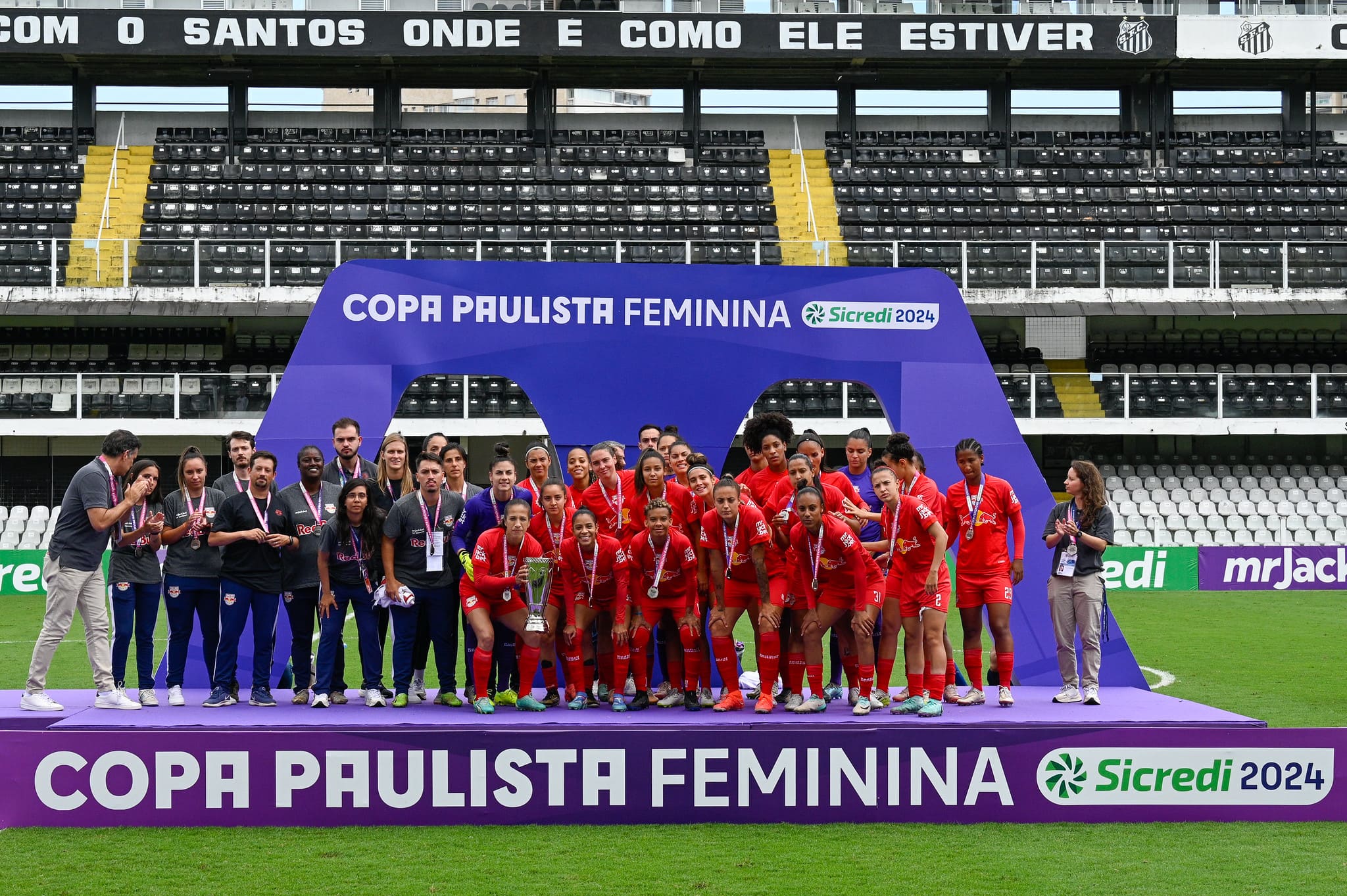 Bragantino busca o primeiro título (Foto: Bob Paulino/Ag.Paulistão/Centauro)