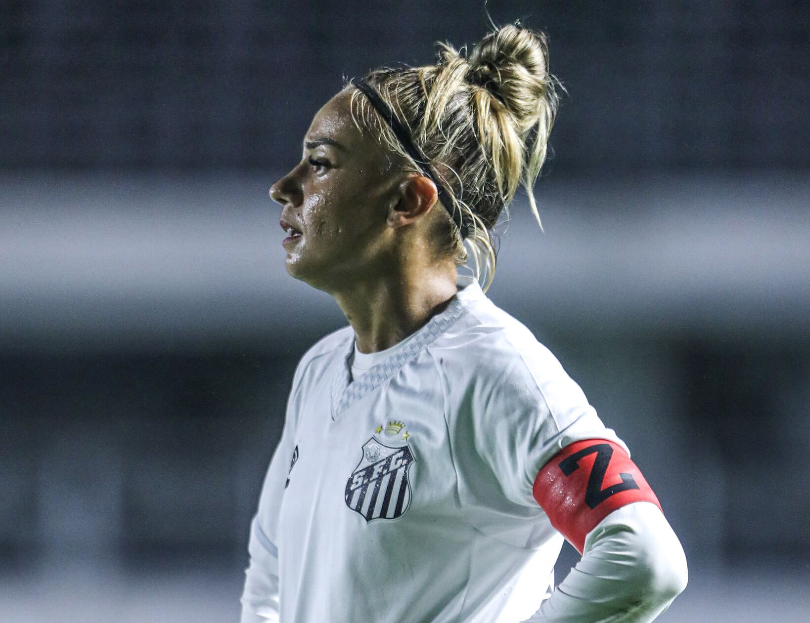 Thaisinha está fora da temporada (Foto: Reinaldo Campos/ Santos FC)