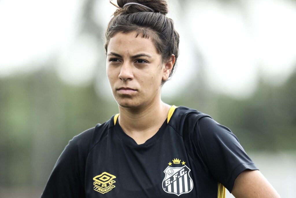 Duda Xavier deixou o Santos (Foto: Reinaldo Campos/ Santos FC)