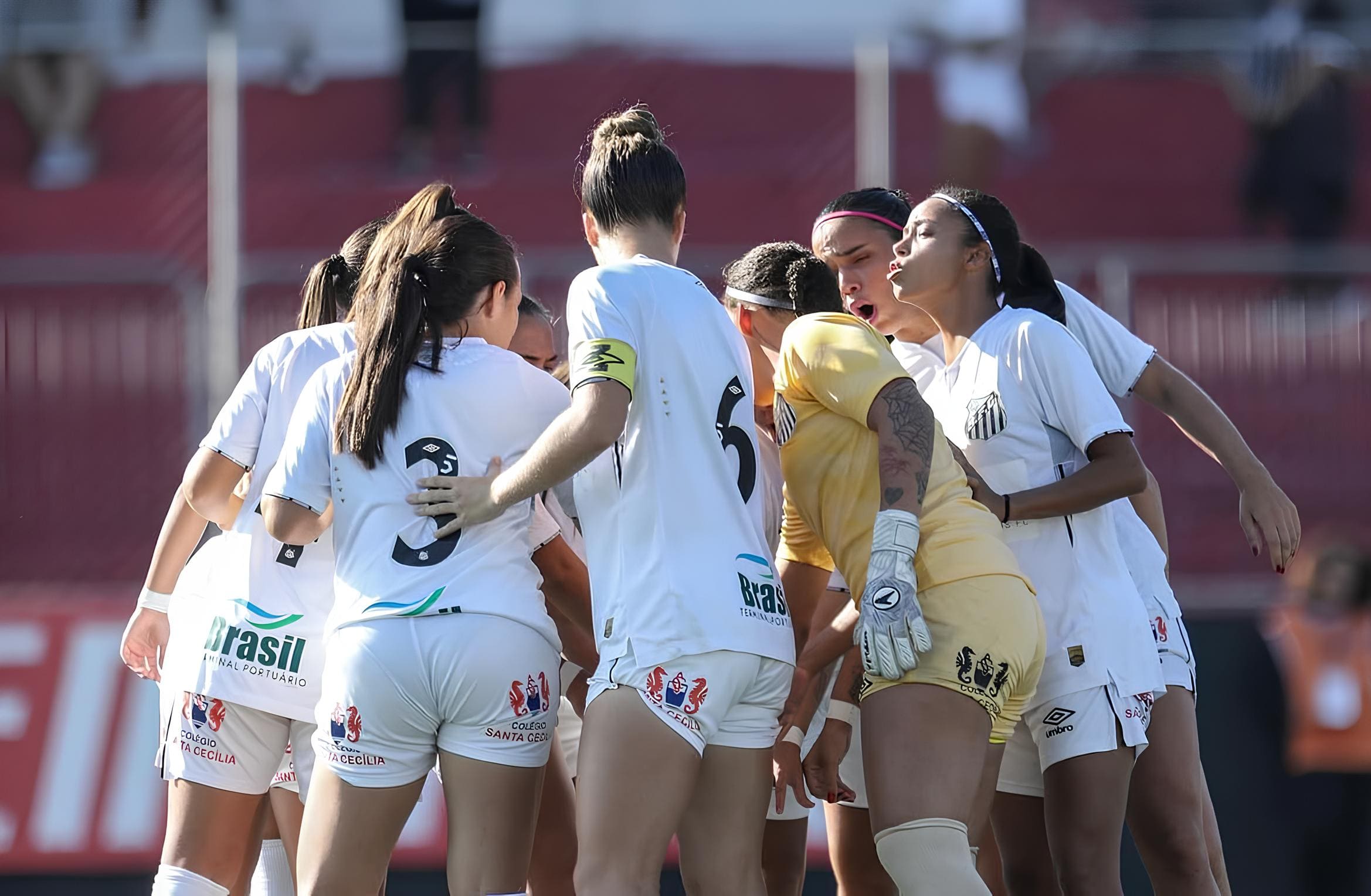 Sereinhas estreiam contra o Sport (Foto: Reinaldo Campos/ Santos FC)