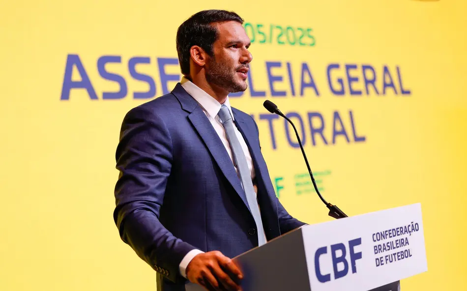 Samir Xaud, presidente da CBF (Foto: Rafael Ribeiro/CBF)
