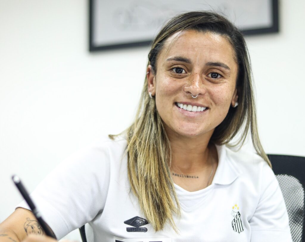 Rafa Andrade renovou com o Santos (Foto: Reinaldo Campos/Santos FC)