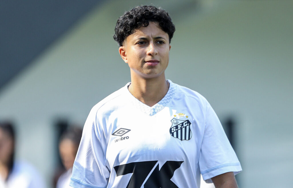 Raissa Calheiros está de saída do Santos (Foto: Reinaldo Campos/Santos FC)