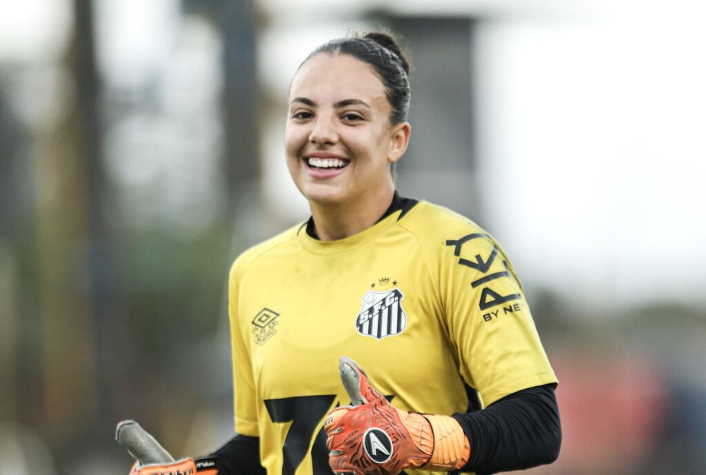 Ágatha Basilio vai deixar o Santos (Foto: Reinaldo Campos/Santos FC)