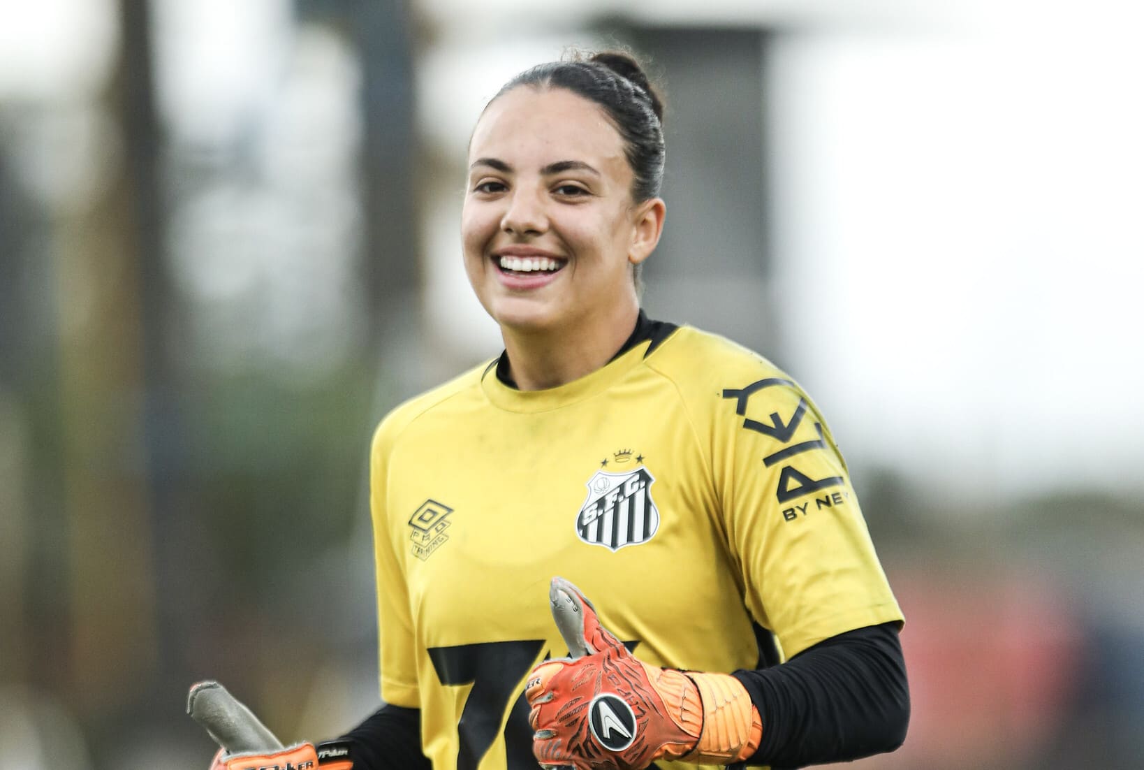 Ágatha Basilio vai deixar o Santos (Foto: Reinaldo Campos/Santos FC)