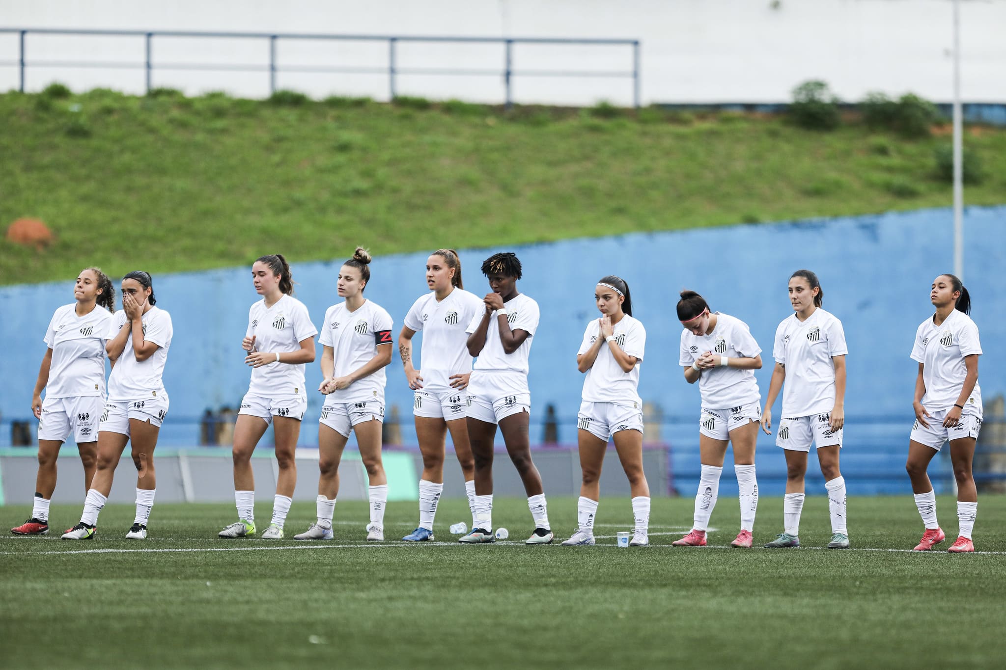 Sereinhas estreiam contra o Sport na Copinha Feminina (Foto: Reinaldo Campos/ Santos FC)