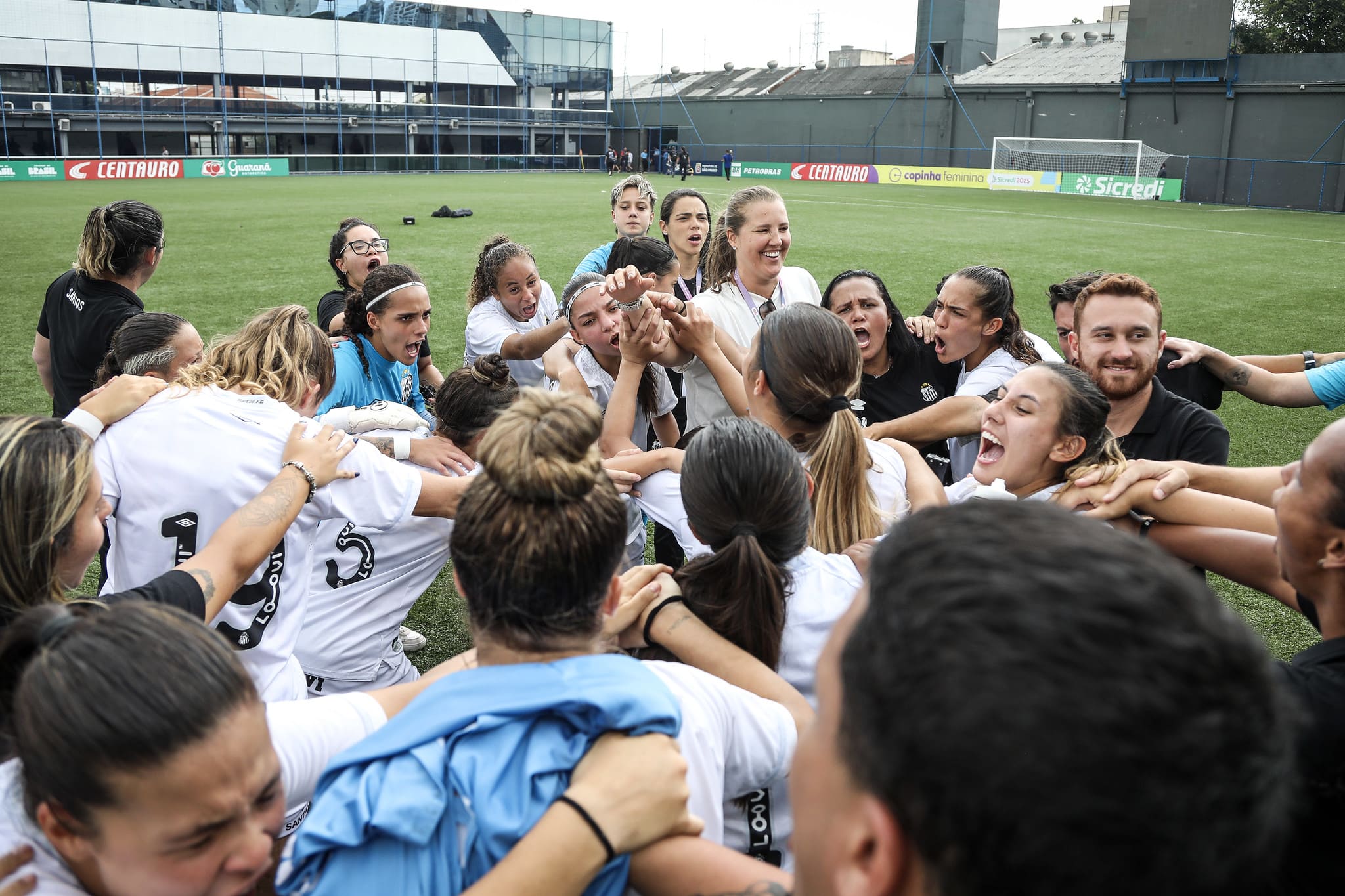 Santos vai enfrentar o Grêmio na próxima fase (Foto: Reinaldo Campos/Santos FC)