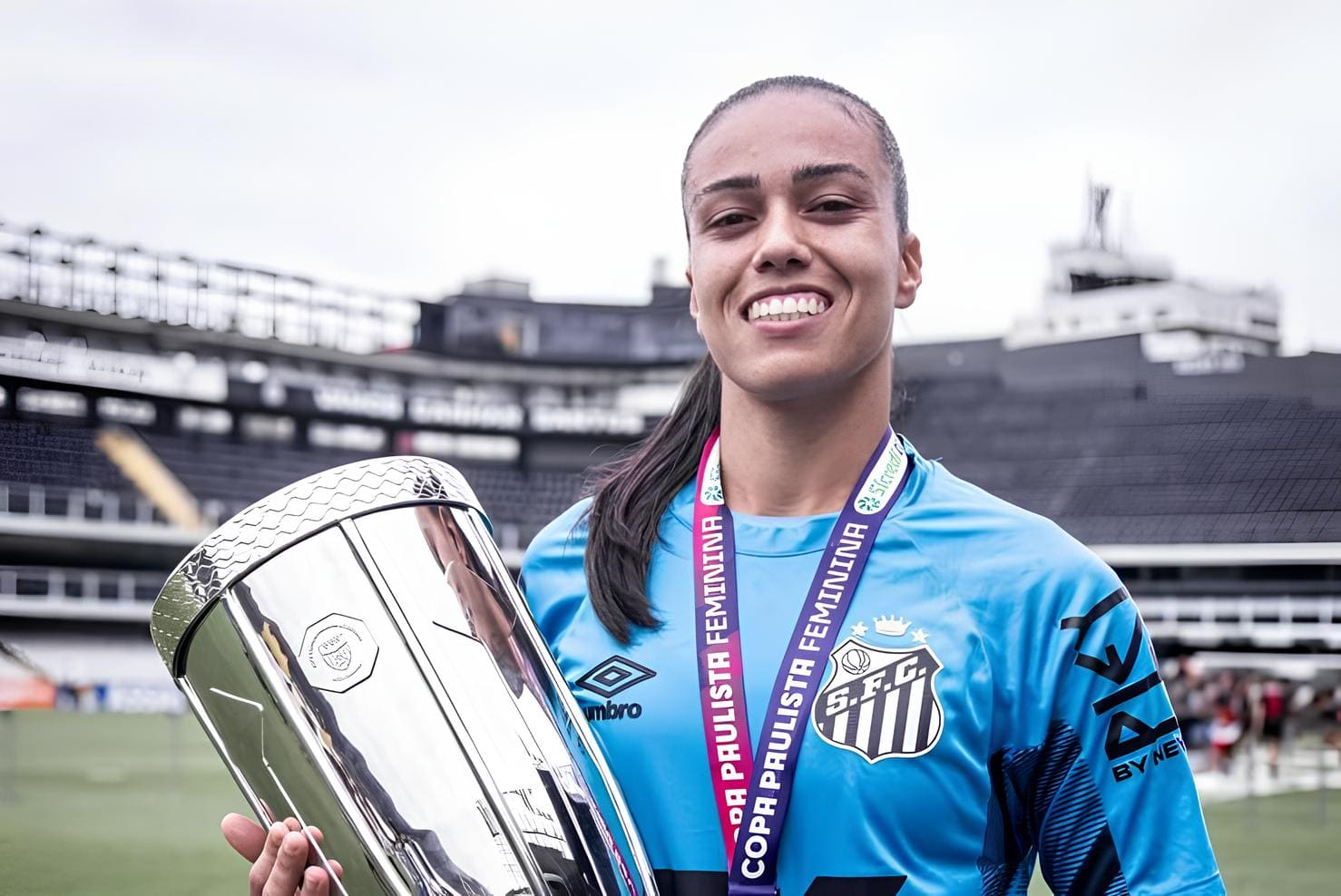 Goleira Karen deixa o Santos (Foto: Reprodução/Karen Xavier)