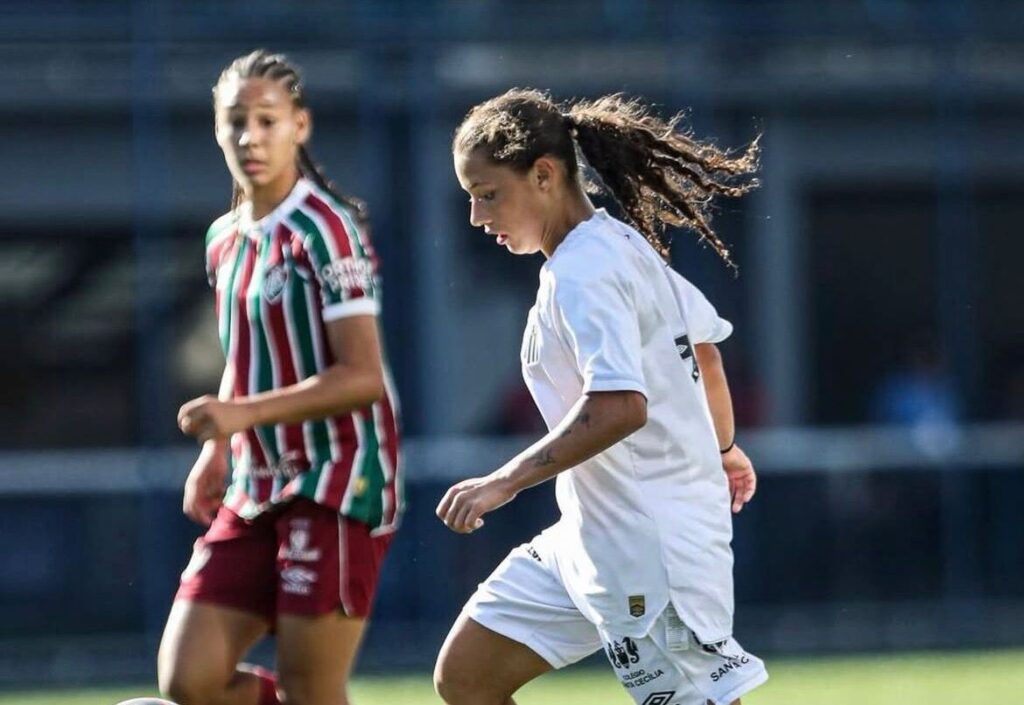 Sereinhas enfrentam o Fluminense nas quartas da Copinha (Foto: Reinaldo Campos/Santos FC)