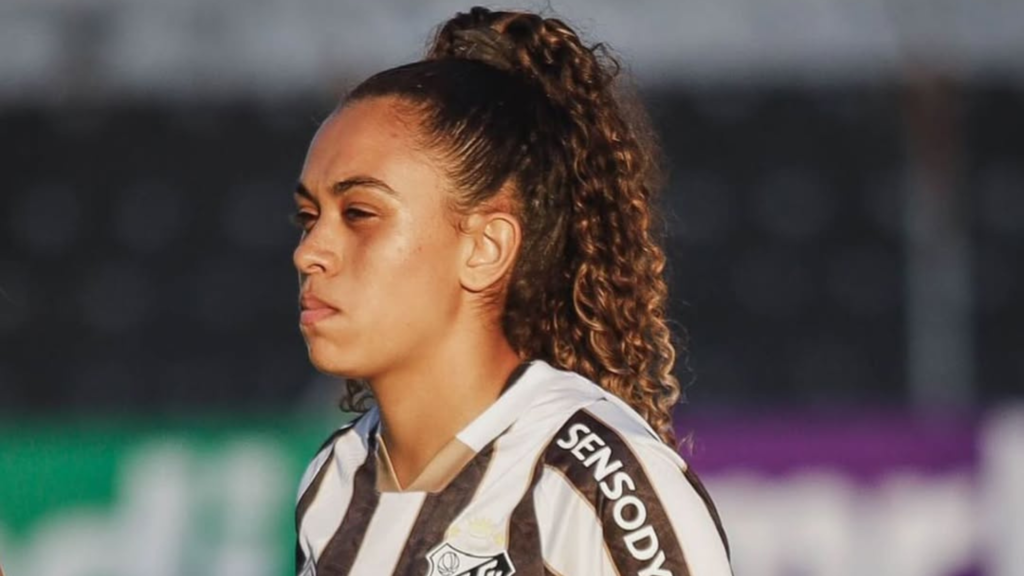 Lívia Mathias deixou o Santos (Foto: Reinaldo Campos/Santos FC)