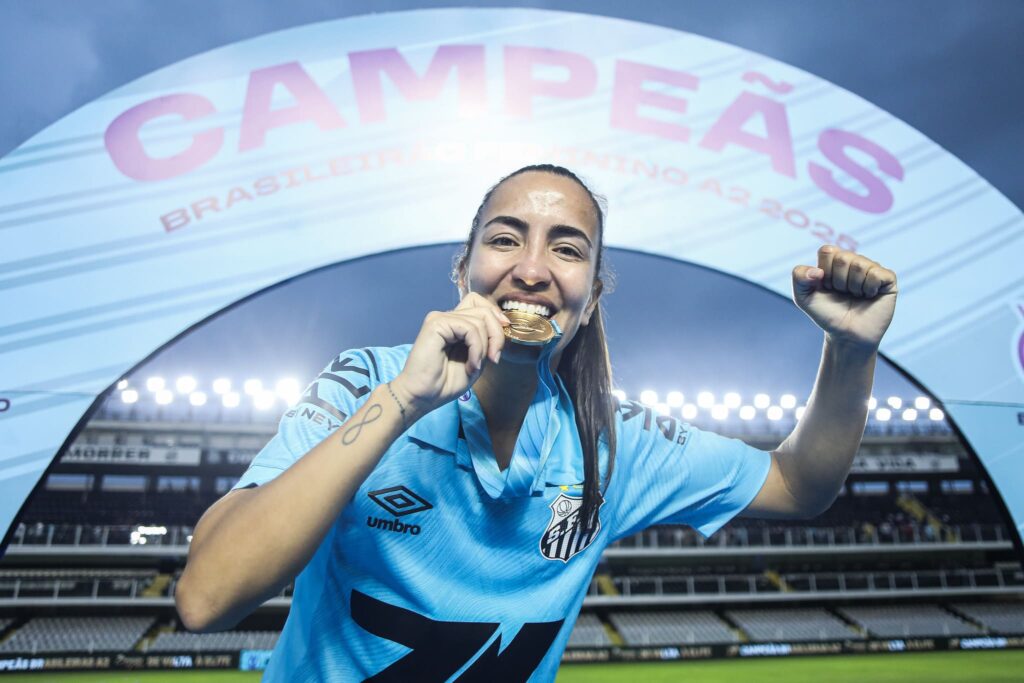 Leidiane está de saída do Santos (Foto: Reinaldo Campos/ Santos FC)