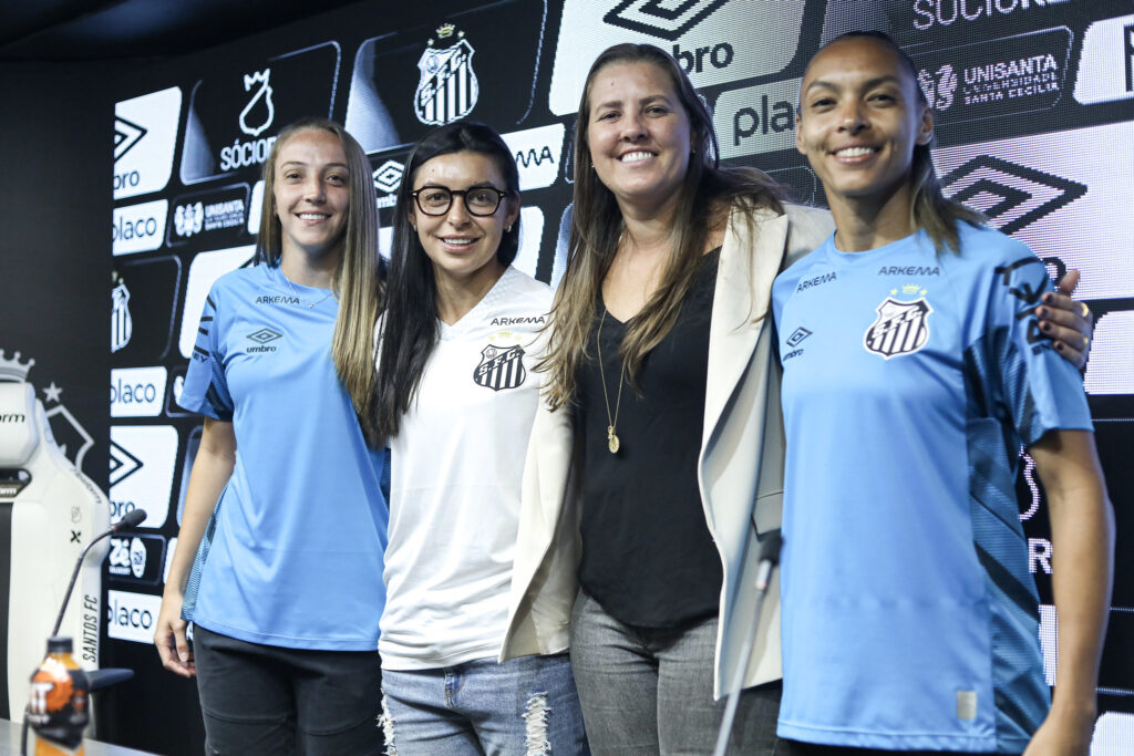 Picarte garante aporte financeiro para as Sereias (Foto: Reinaldo Campos/ Santos F.C.)