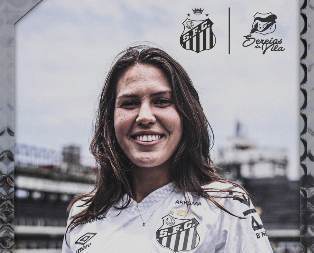 Isa Cardoso assinou com o Santos (Foto: Divulgação)