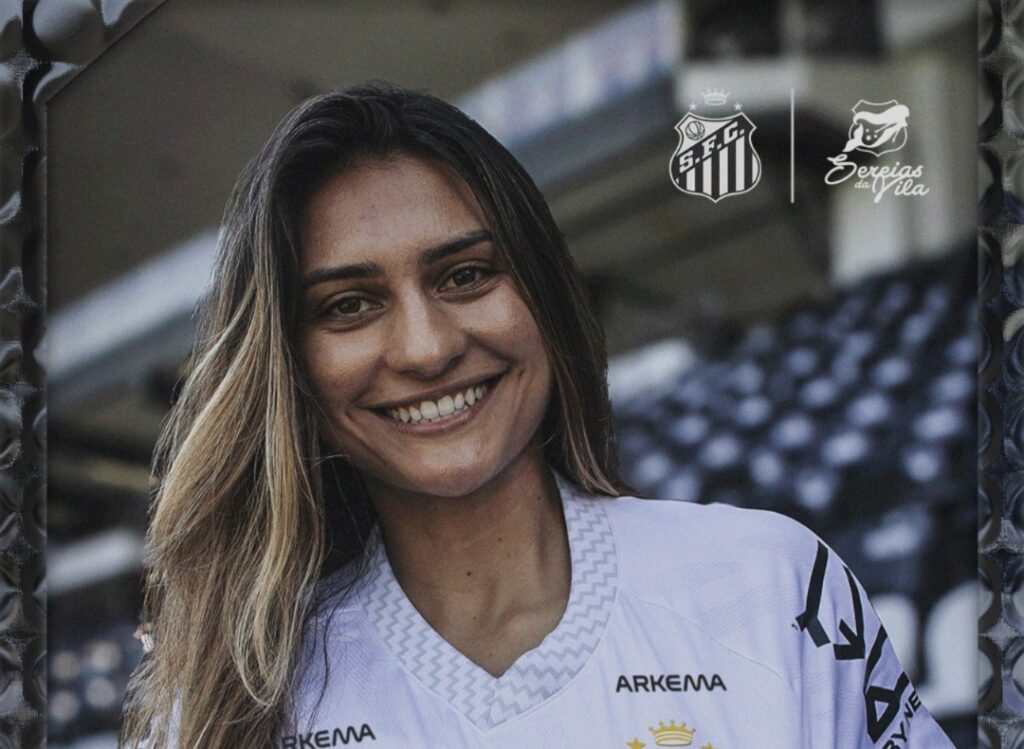 Leticia Santos chega para reforçar o time do Santos (Foto: Divulgação)