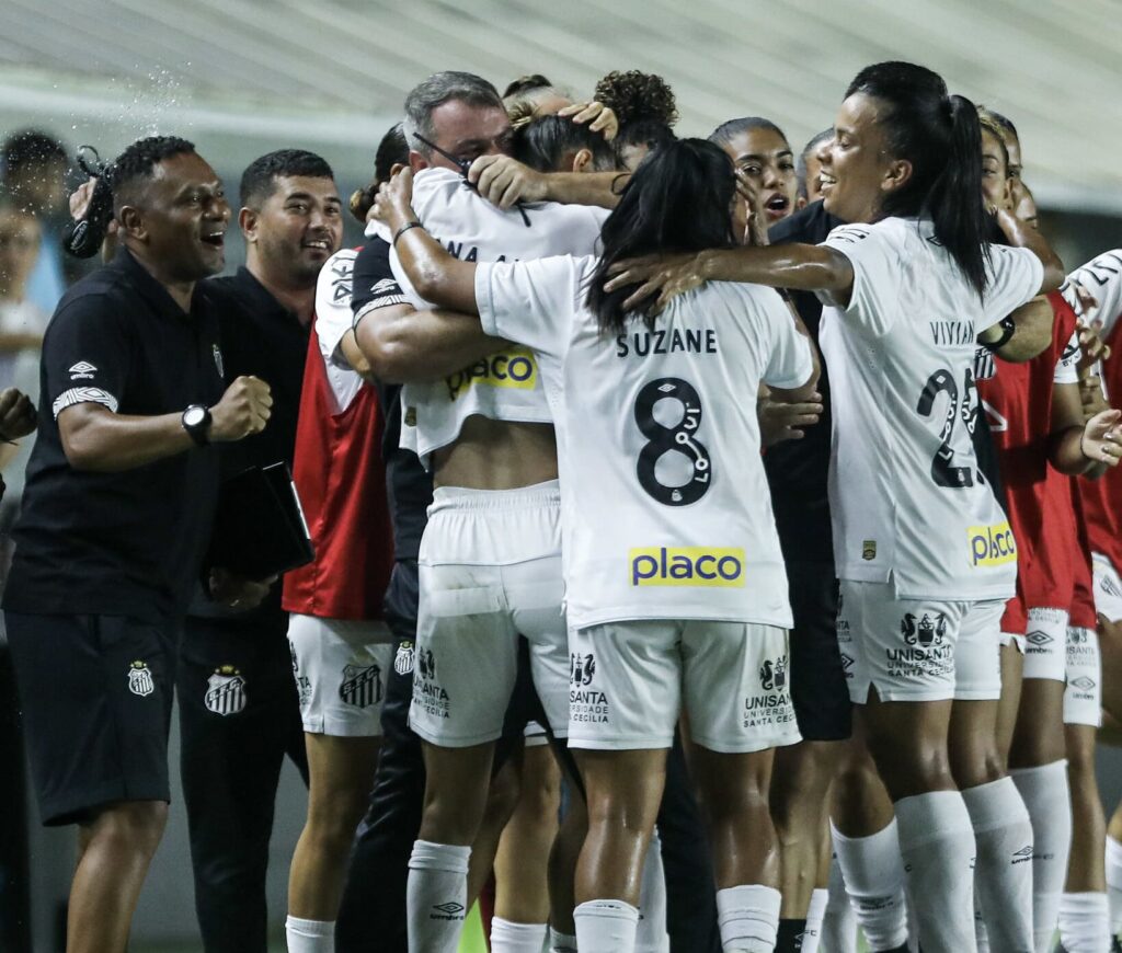 Santos venceu o Grêmio por 2 a 1 (Foto: Reinaldo Campos/ Santos F.C.)