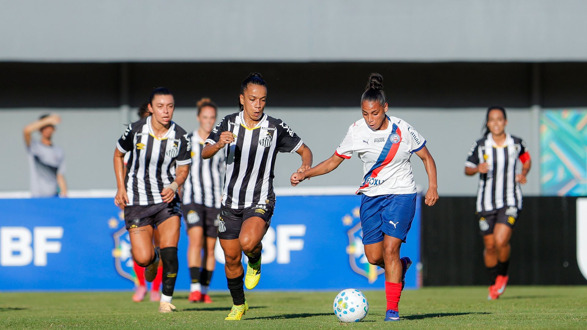 Santos perde para o Bahia por 3 a 1 pelo Brasileirão Feminino. (Foto: Rafael Rodrigues/EC Bahia)