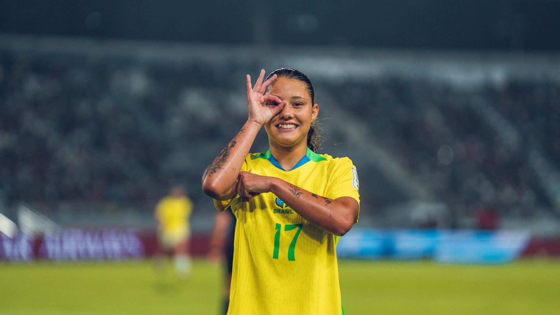 Evelin Bonifácio é convocada para a Seleção SUb-20. (Foto: Fábio Souza/CBF)