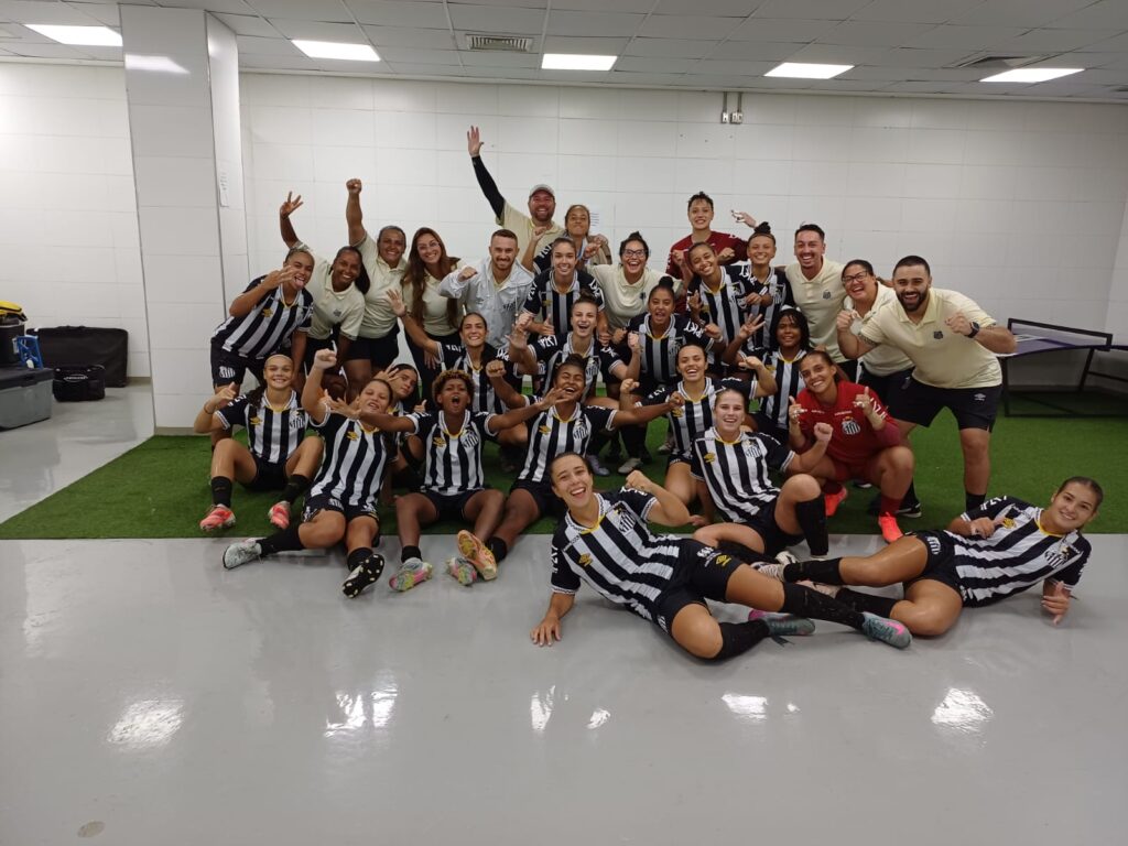 Sereinhas venceram por 5 a 1 (Foto: Divulgação/Santos FC)