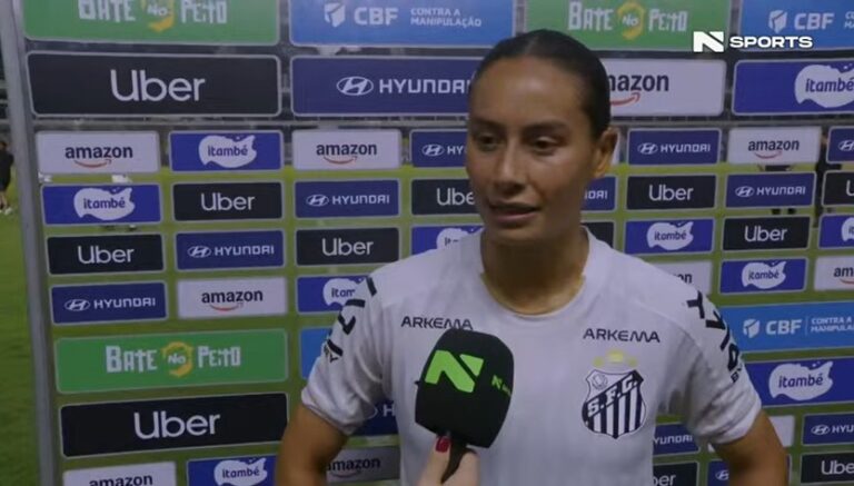 Carol Baiana destaca equilíbrio em empate contra a Ferroviária. (Foto: Reprodução/NSports)