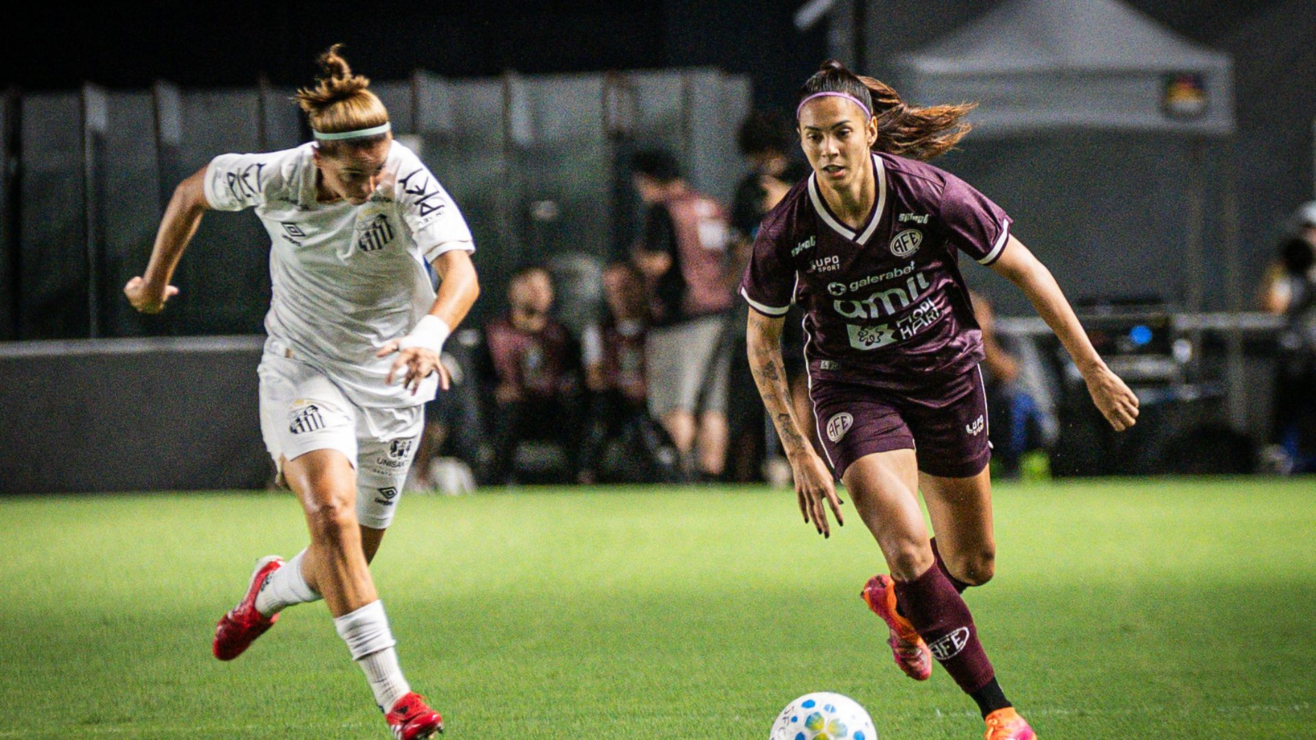 Santos e Ferroviária empatam pelo Brasileirão Feminino. (Foto: Rafael Zocco / Ferroviária)