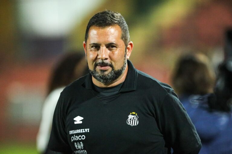 Caio Couto deixou o comando do Santos (Foto: Reinaldo Campos/ Santos FC)