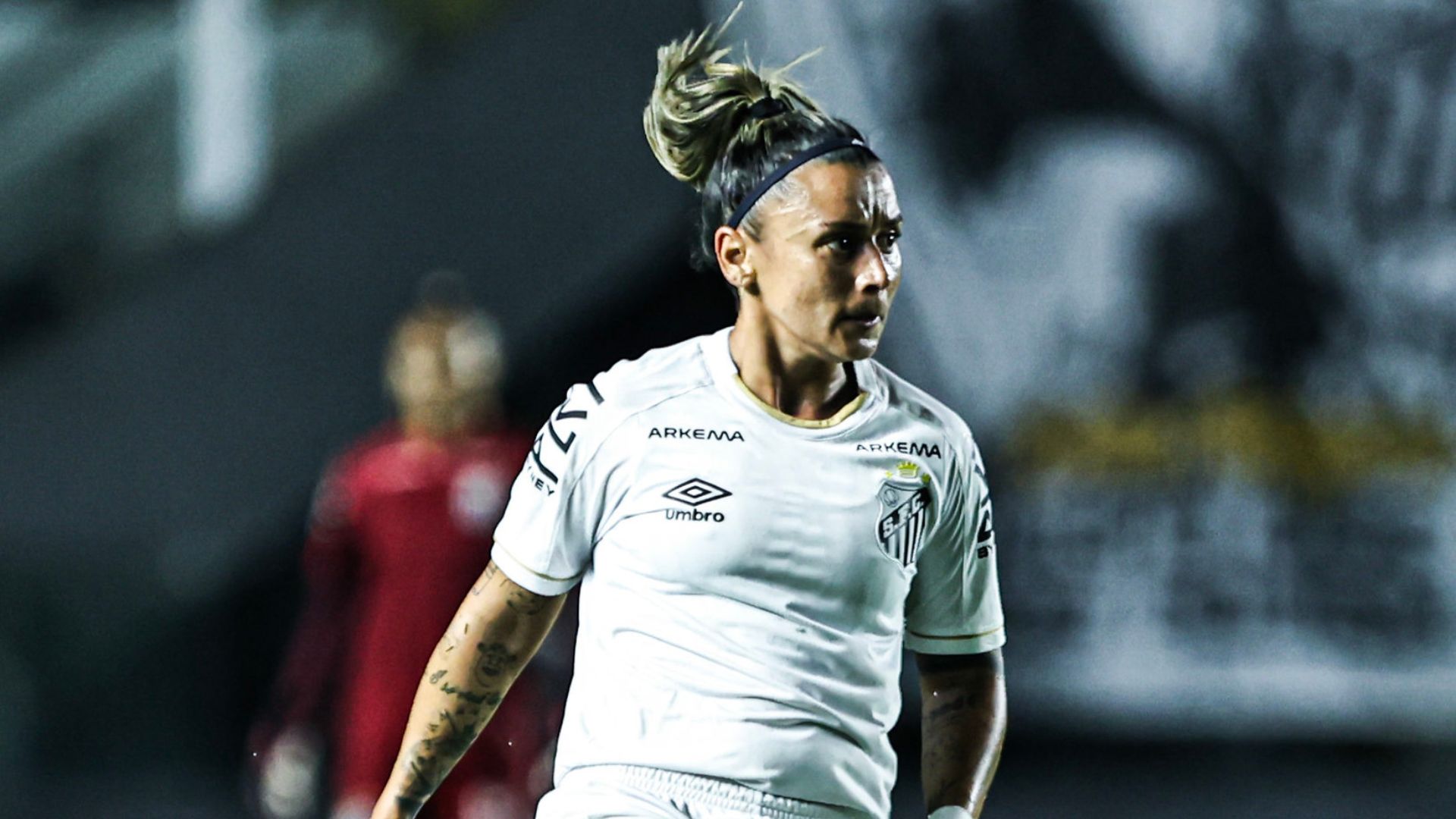 Rafa Andrade sofre lesão na coxa direita. (Foto: Reinaldo Campos/ Santos F.C.)