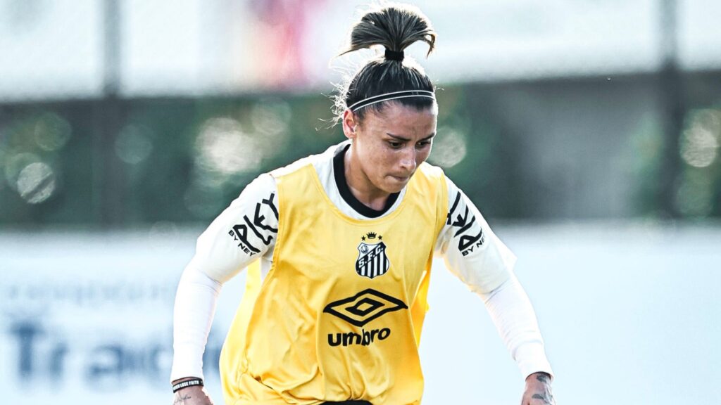 Rafa Andrade criticou arbitragem após empate contra o Atlético-MG. (Foto: Reinaldo Campos/Santos F.C.)