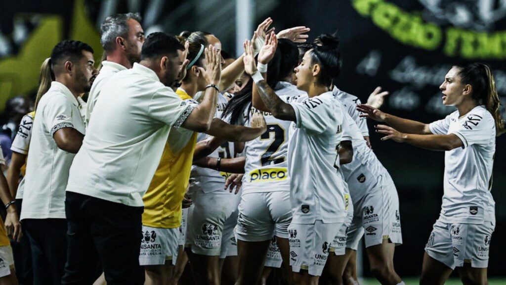 Santos e Atlético-MG empatam em 1 a 1. (Foto: Reinaldo Campos/ Santos F.C.)