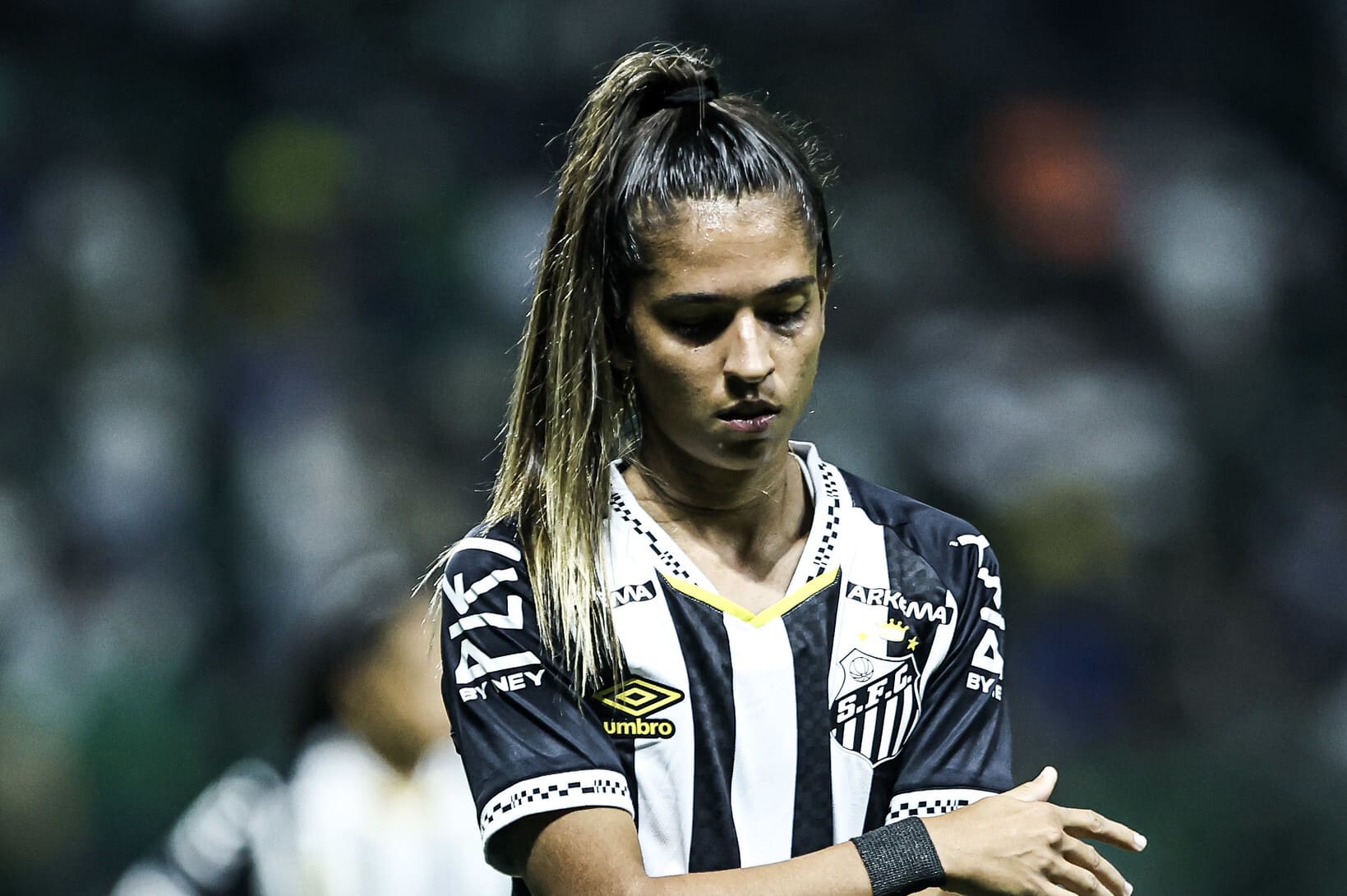 Eudimilla ainda busca o primeiro gol pelo Santos (Foto: Reinaldo Campos/ Santos FC)