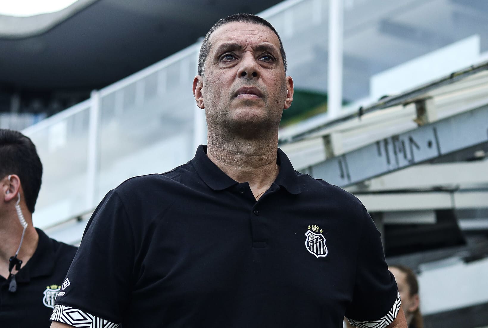 Frigerio falou sobre a derrota para o Internacional (Foto: Reinaldo Campos/ Santos FC)