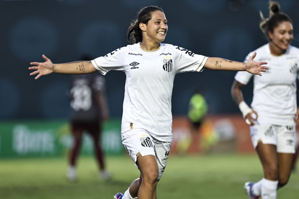 Santos venceu o Fluminense fora de casa (Foto: Reinaldo Campos/Santos FC)