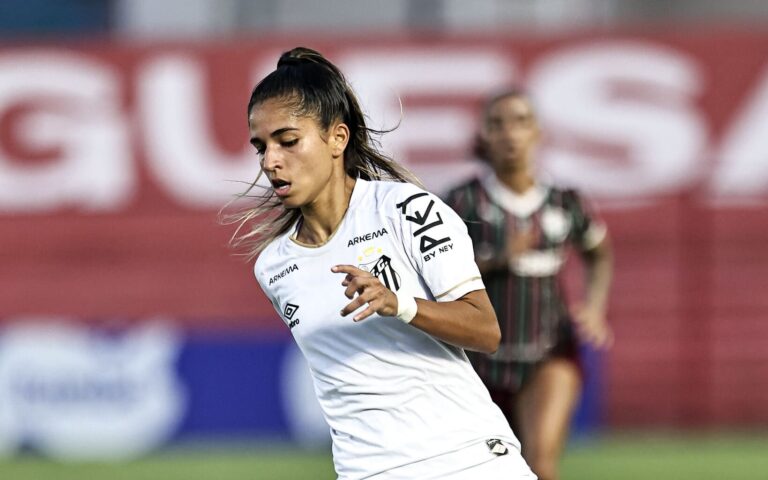 Eudimilla participou do primeiro gol do Santos (Foto: Reinaldo Campos/Santos FC)